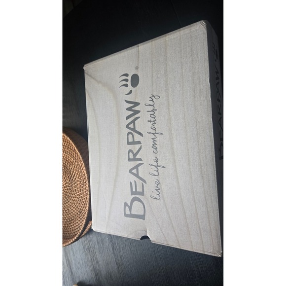 BearPaw Shoes - Bearpaw Libby Metallic Suede Pom Pom Boots Women Size 9